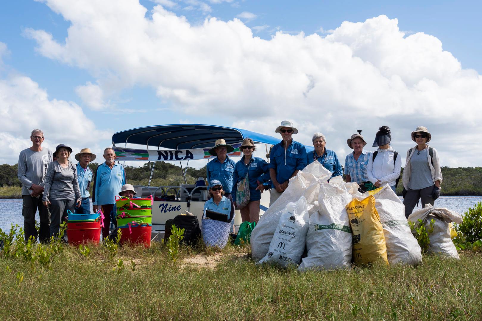 NICA Volunteers – Weeding
