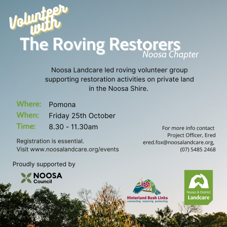 Roving Restorers working bee Fri 25th Oct