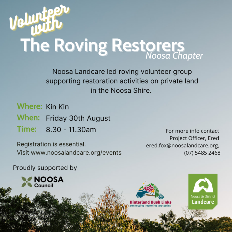 Roving Restorers Working bee - 30th August 2024